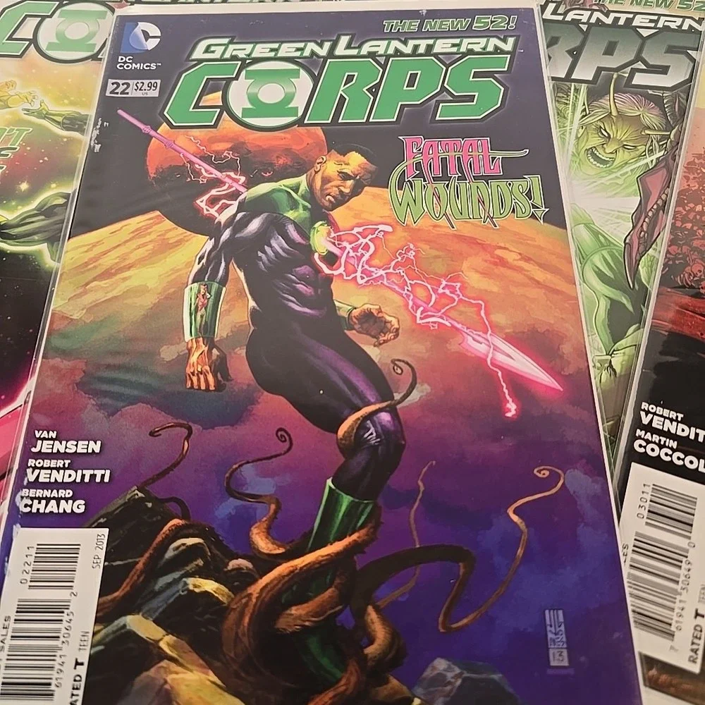 Green‎ Lantern Corps #1 & #5-7, 22, 23, 29, & 30 DC Comics 2012-2014 The New 52!